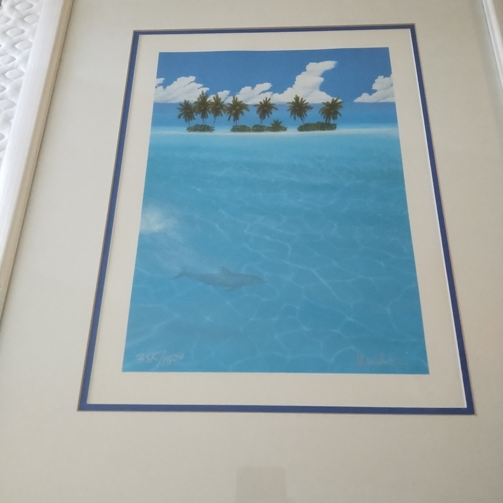 Paintingf Florida land scape